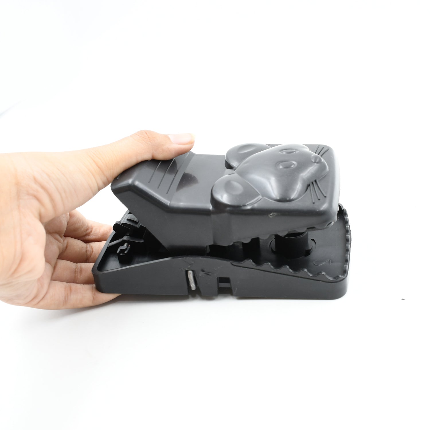 Mouse Catcher Trap Cage with Mouse Figure for Home, Kitchen, Room, Office, Indoor, Outdoor Mice Pest Control Reusable (1 Pc) Mouse Catcher Trap Cage with Mouse Figure for Home, Kitchen, Room, Office, Indoor, Outdoor Mice Pest Control Reusable (1 Pc)